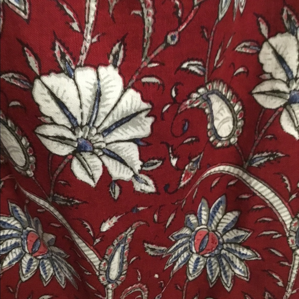 NWOT Wrap around floral skirt Talbot petite 14 - Picture 3 of 5